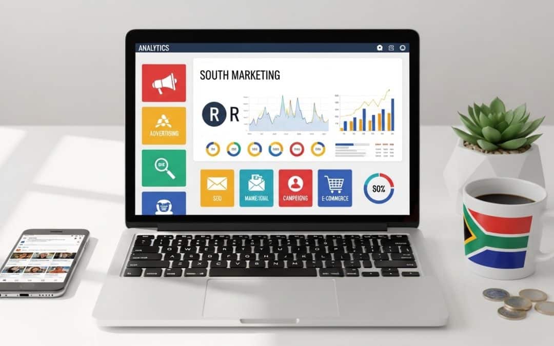 Digital marketing South Africa — complete guide to SEO, Google Ads, email marketing and social media for SA businesses