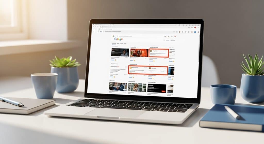 How SEO works in South Africa — Google search results showing organic rankings for SA business website