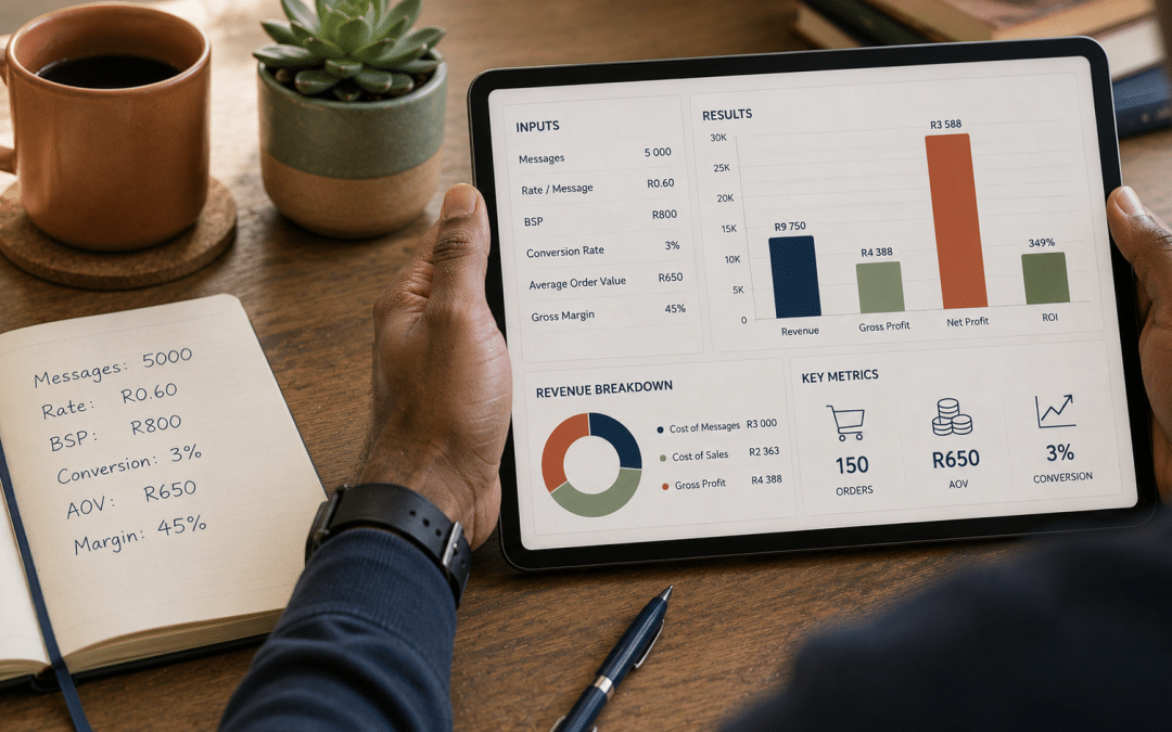 WhatsApp Marketing ROI Calculator South Africa