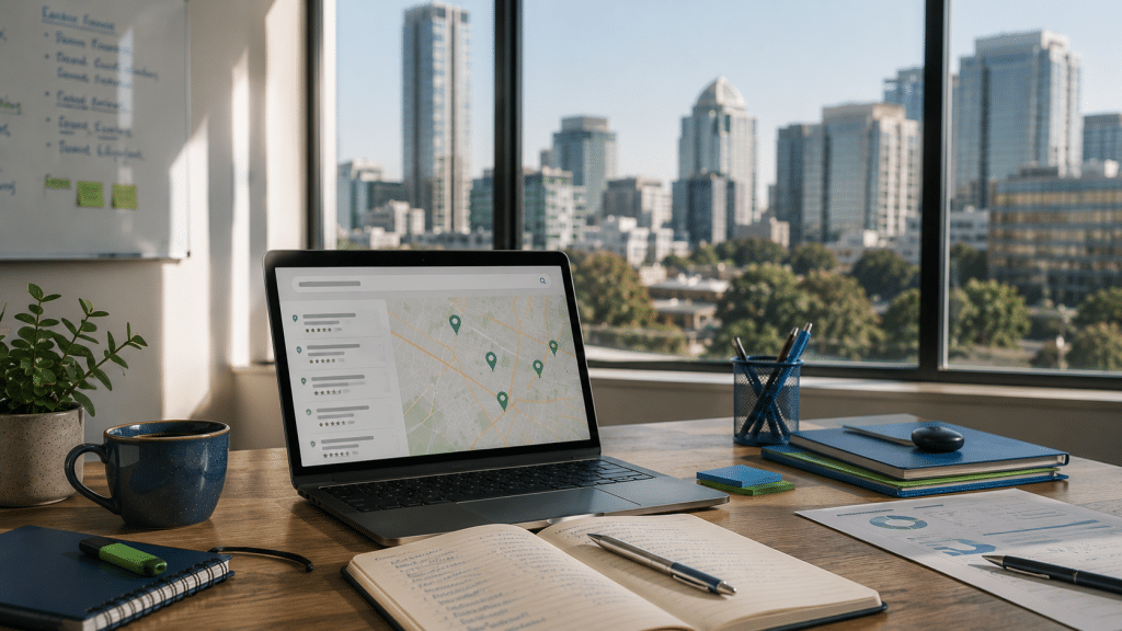 SEO Sandton — local search and map-pack visibility for Sandton businesses