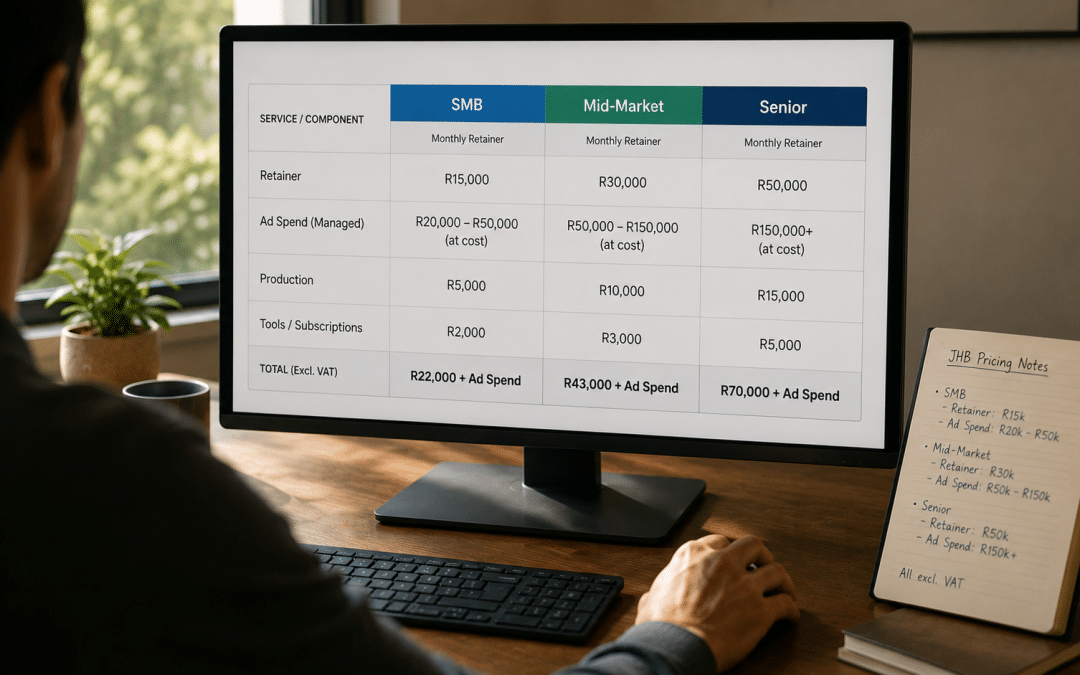 Social Media Marketing Cost Johannesburg