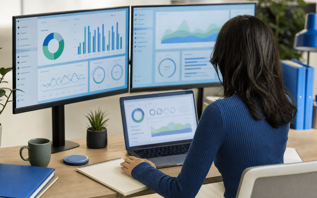 lead form tracking south africa — B2B marketing analyst reviewing form analytics dashboards