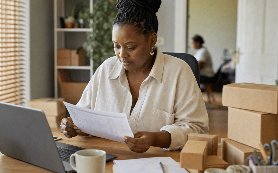 subscription ecommerce south africa — SA business owner reviewing recurring order fulfilment schedule