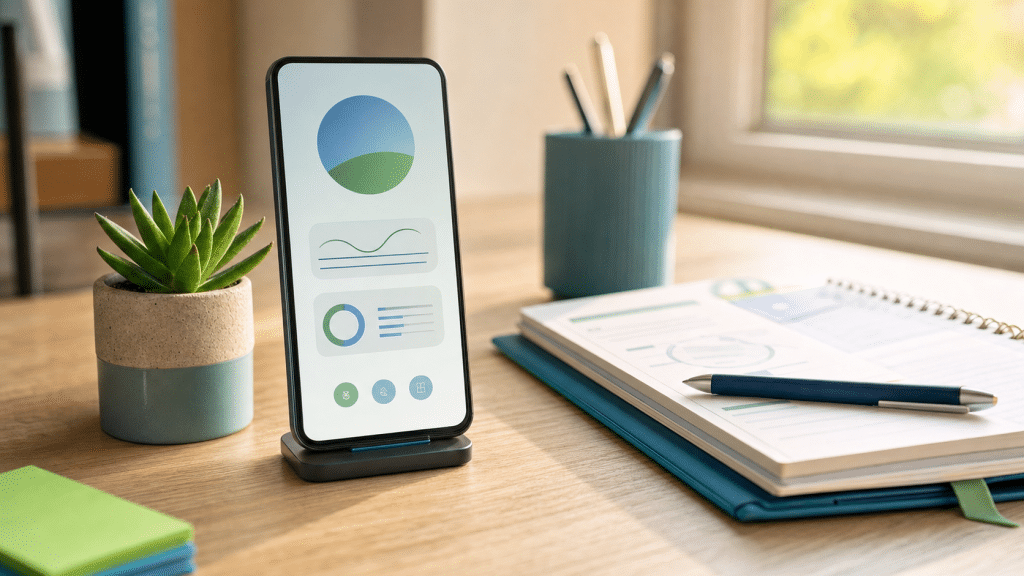 whatsapp business away message best practices — smartphone and planner on a South African business desk