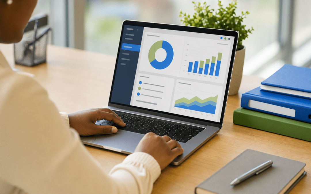 email personalization strategy on a laptop at a South African business desk