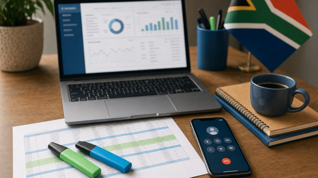 google ads offline conversion import setup spreadsheet and CRM on a desk