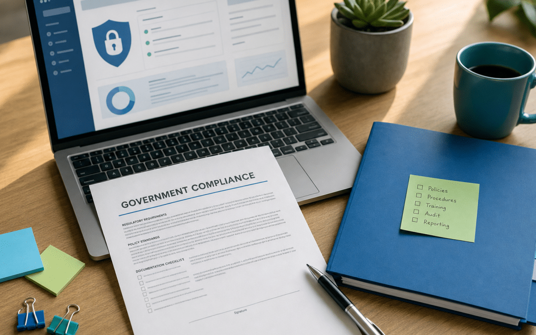 popia security compromise notification compliance documents and eServices portal on laptop