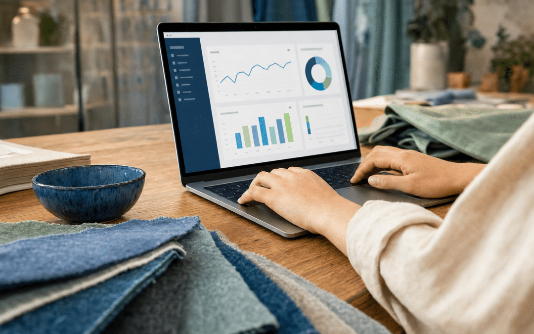 shopify metafields vs metaobjects — store owner reviewing custom data structure in Shopify admin on laptop