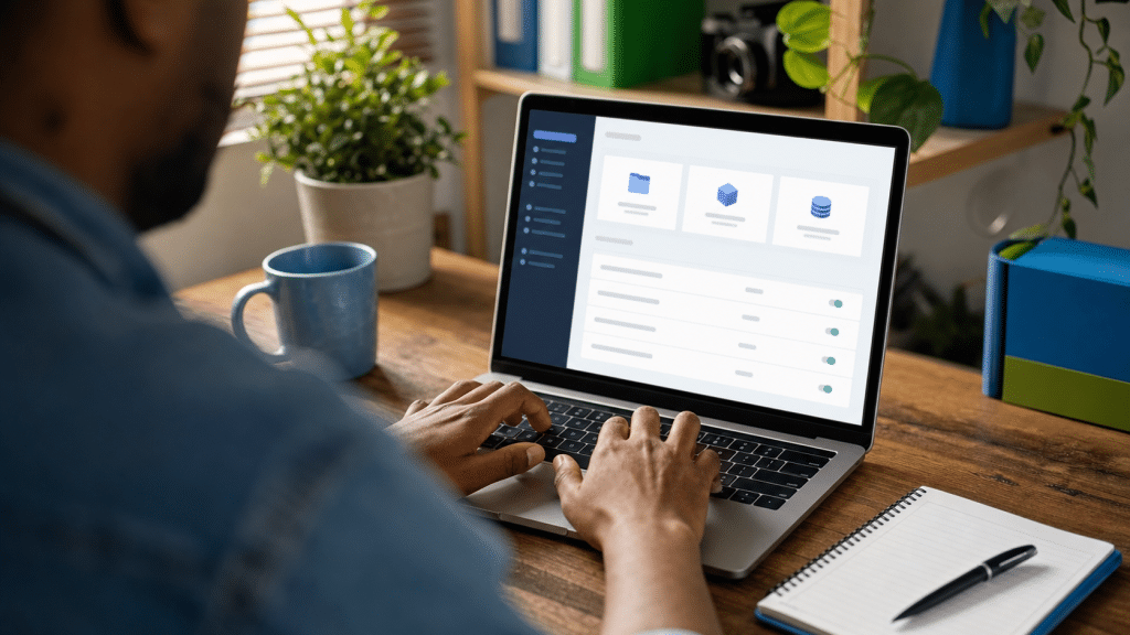 wordpress php version update — developer updating PHP version in a South African hosting control panel