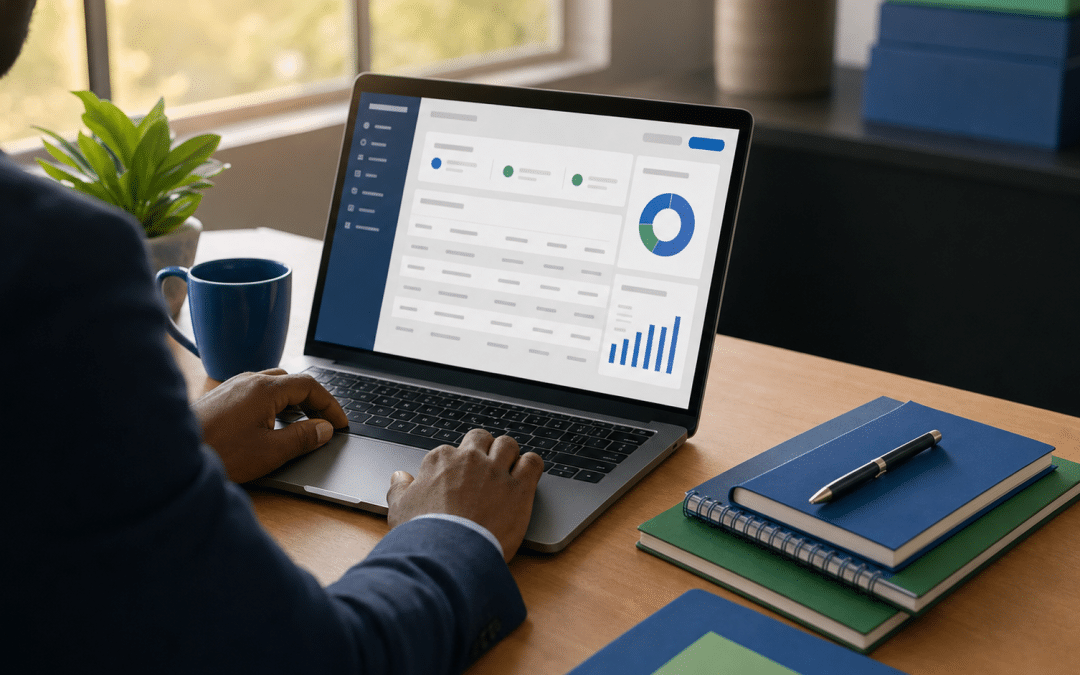 b2b ecommerce South Africa — wholesale buyer reviewing a Shopify trade portal on laptop