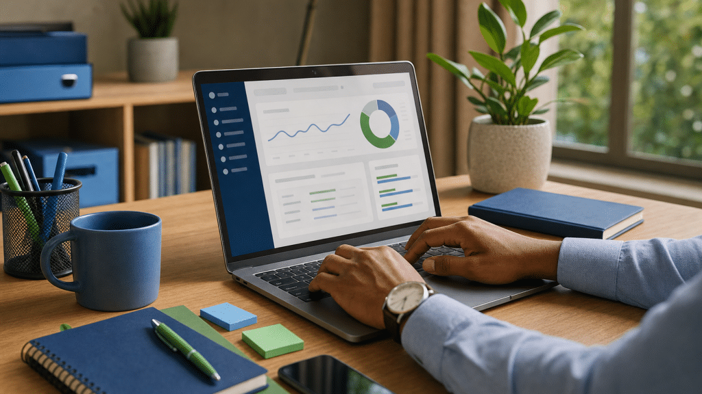 google workspace email migration setup at a South African business workstation