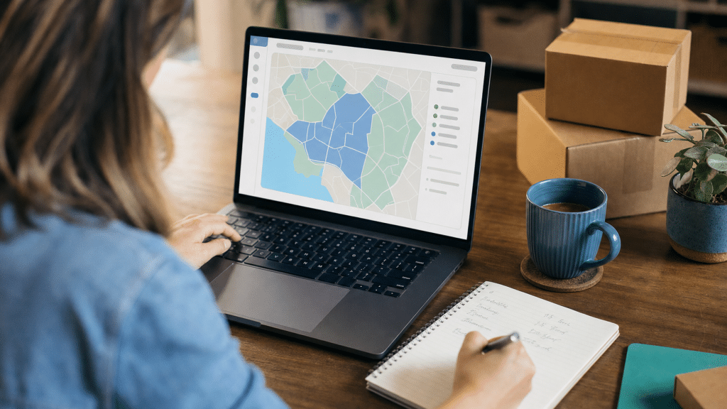 shopify local delivery setup — ecommerce operator configuring delivery zones for South Africa
