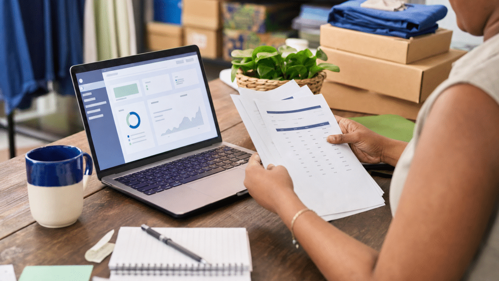 shopify order printer invoice setup for a South African ecommerce business