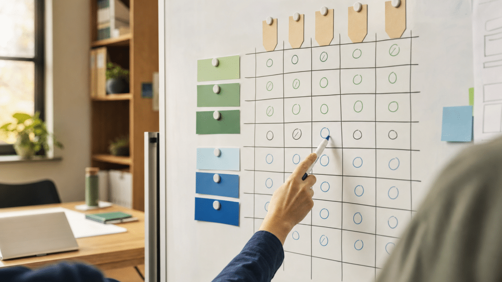 shopify product variants limit option matrix planning whiteboard